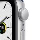 Apple Watch SE GPS, 40mm Cassa in Alluminio color Argento con Cinturino Sport Azzurro 3