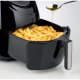 Ariete 4618 Airy Fryer XXL - Friggitrice ad Aria - Frigge 2,5 kg di Patatine Fritte - 7 Litri - Cottura Senza Olio e Grassi - 1800 Watt - Nero 8