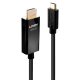 Lindy 43293 cavo e adattatore video 3 m USB tipo-C HDMI tipo A (Standard) Nero 2