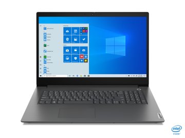 Lenovo V V17 Intel® Core™ i7 i7-1065G7 Computer portatile 43,9 cm (17.3") Full HD 12 GB DDR4-SDRAM 512 GB SSD Wi-Fi 6 (802.11ax) Windows 10 Pro Grigio