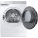 Samsung DV90T8240SH/S3 asciugatrice a caricamento frontale Silent Dry 9 kg Classe A+++, Porta nero/inox + Panel silver 9