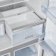 Hisense RQ563N4AI1 frigorifero side-by-side Libera installazione 454 L F Acciaio inox 10