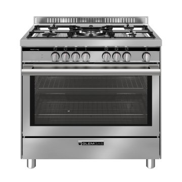Glem Gas ST96TMI cucina Cromo, Stainless steel A+