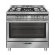 Glem Gas ST96TMI cucina Cromo, Stainless steel A+ 2