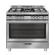 Glem Gas ST965VI cucina Elettrico/Gas Acciaio inox A 2