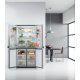 Whirlpool WQ9 B2L frigorifero side-by-side Libera installazione 594 L E Acciaio inossidabile 10