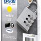 Epson Padlock Singlepack Yellow 35 DURABrite Ultra Ink 3