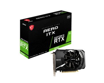 MSI AERO ITX GeForce RTX 3050 8G OC NVIDIA 8 GB GDDR6