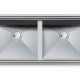 Foster Milano 1016 850 Lavello sottopiano Rettangolare Stainless steel 2