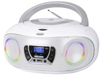 Trevi CMP 583 DAB Digitale 4 W DAB, DAB+, FM Bianco Riproduzione MP3