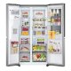 LG InstaView GSXV91PZAE frigorifero side-by-side Libera installazione 635 L E Nero, Acciaio inossidabile 3