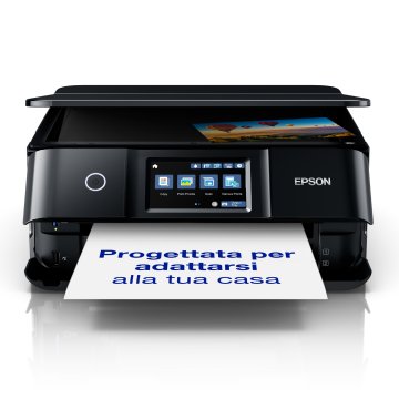 Epson Expression Photo XP-8700 stampante multifunzione fotografica A4, Wi-Fi Direct, display LCD 10,9 cm, stampa CD/DVD, App Smart Panel, 3 mesi di inchiostro incluso con ReadyPrint