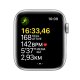 Apple Watch SE GPS, 44mm Cassa in Alluminio color Argento con Cinturino Sport Azzurro 4