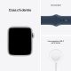 Apple Watch SE GPS, 44mm Cassa in Alluminio color Argento con Cinturino Sport Azzurro 9