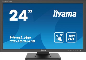 iiyama ProLite T2453MIS-B1 Monitor PC 59,9 cm (23.6") 1920 x 1080 Pixel Full HD LED Touch screen Multi utente Nero