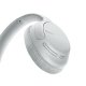 Sony WH CH710 N - Cuffie bluetooth senza fili, over ear, con Noise Cancelling, microfono integrato e batteria fino a 35 ore (Bianco) 5