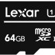 Lexar 932828 memoria flash 64 GB MicroSDXC UHS-I Classe 10 2