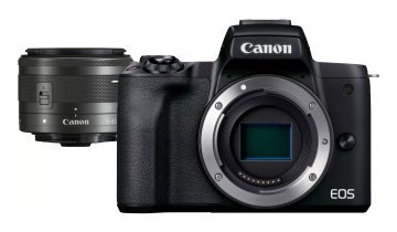 Canon EOS M50 Mark II + M15-45 S EU26 MILC 24,1 MP CMOS 6000 x 4000 Pixel Nero