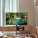 Samsung Series 8 TV QLED 4K 65” QE65Q80B Smart TV Wi-Fi Carbon Silver 2022, Processore Quantum 4K, Quantum HDR, Contrasti profondi, Suono 3D 10