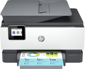 HP OfficeJet Pro Stampante multifunzione HP 9012e, Colore, Stampante per Piccoli uffici, Stampa, copia, scansione, fax, HP+; Idoneo per HP Instant Ink; alimentatore automatico di documenti; Stampa fro
