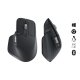 Logitech MX Master 3S mouse Ufficio Mano destra RF senza fili + Bluetooth Laser 8000 DPI 7