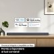 Samsung Soundbar HW-Q800B/ZF con subwoofer 5.1.2 canali 360W 2022, audio 3D wireless ottimizzato, effetto cinema surround 24