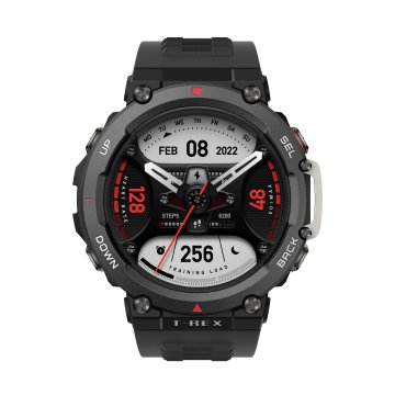 Amazfit T-Rex 2 3,53 cm (1.39") AMOLED 47 mm Digitale 454 x 454 Pixel Touch screen Nero GPS (satellitare)