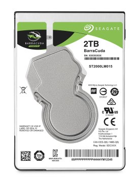 Seagate Barracuda 2.5" disco rigido interno 2 TB 5400 Giri/min 128 MB 2.5" Serial ATA III