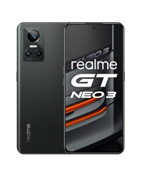 realme GT Neo 3 17 cm (6.7") Doppia SIM Android 12 5G USB tipo-C 8 GB 256 GB 5000 mAh Nero