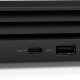 HP Pro 260 G9 Intel® Core™ i3 i3-1215U 8 GB DDR4-SDRAM 256 GB SSD Windows 11 Home Mini PC Nero 4