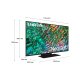 Samsung TV Neo QLED 4K 50” QE50QN90B Smart TV Wi-Fi Titan Black 2022, Mini LED, Processore Neo Quantum 4K, Quantum HDR, Gaming mode, Suono multidimensionale 15