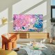 Samsung Series 6 TV QLED 4K 85” QE85Q60B Smart TV Wi-Fi Black 2022, Quantum HDR, Ultra sottile, Colori Ultra luminosi, Suono dinamico 10