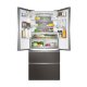 Haier FD 83 Serie 7 HB18FGSAAA frigorifero side-by-side Libera installazione 539 L E Argento, Titanio 24