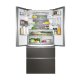 Haier FD 83 Serie 7 HB18FGSAAA frigorifero side-by-side Libera installazione 539 L E Argento, Titanio 27