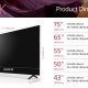 Sony BRAVIA, KD-65X81K, Smart Google TV, 65”, LED, 4K UHD, HDR, Perfect for Playstation, con BRAVIA CORE 3