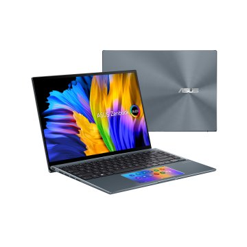 ASUS Zenbook 14X OLED UX5400EG-L7138W Intel® Core™ i7 i7-1165G7 Computer portatile 35,6 cm (14") WQXGA+ 16 GB LPDDR4x-SDRAM 1 TB SSD NVIDIA GeForce MX450 Wi-Fi 6 (802.11ax) Windows 11 Home Grigio