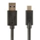 Hamlet XCU3A-UC31-MM10 cavo USB 1 m USB 3.2 Gen 1 (3.1 Gen 1) USB C USB A Nero 3