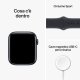 Apple Watch SE GPS 44mm Cassa in Alluminio color Mezzanotte con Cinturino Sport Band Mezzanotte - Regular 9