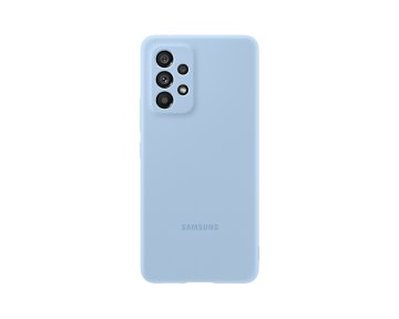Samsung Silicone Cover per Galaxy A53 5G, Azzurro artico