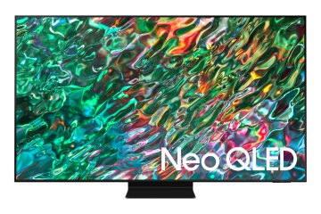 Samsung TV Neo QLED 4K 55” QE55QN90B Smart TV Wi-Fi Titan Nero 2022, Mini LED, Processore Neo Quantum 4K, Quantum HDR, Gaming mode, Suono 3D