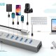 i-tec USB-C/USB-A Charging Metal HUB 7 Port 6