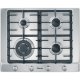 Miele KM 2012 Acciaio inox Da incasso 65 cm Gas 4 Fornello(i) 2