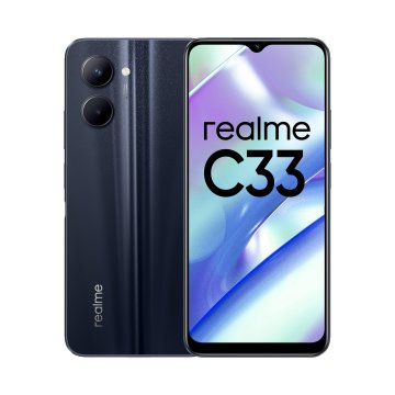 realme C33 16,5 cm (6.5") Doppia SIM Android 12 4G Micro-USB 4 GB 128 GB 5000 mAh Nero