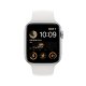 Apple Watch SE GPS 44mm Cassa in Alluminio color Argento con Cinturino Sport Band Bianco - Regular 3