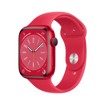 Apple Watch Series 8 GPS 41mm Cassa in Alluminio color (PRODUCT)RED con Cinturino Sport Band (PRODUCT)RED - Regular