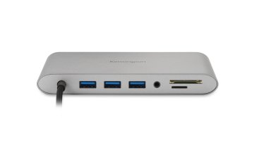 Kensington Docking station portatile senza driver doppia uscita video UH1440P USB-C 5 Gbps – DP/HDMI/VGA