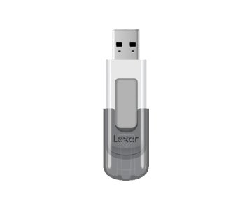 Lexar JumpDrive V100 unità flash USB 64 GB USB tipo A 3.2 Gen 1 (3.1 Gen 1) Grigio, Bianco