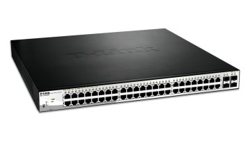 D-Link DGS-1210-52MP Gestito L2 Gigabit Ethernet (10/100/1000) Supporto Power over Ethernet (PoE) Nero, Grigio