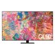 Samsung Series 8 TV QLED 4K 65” QE65Q80B Smart TV Wi-Fi Carbon Silver 2022, Processore Quantum 4K, Quantum HDR, Contrasti profondi, Suono 3D 2