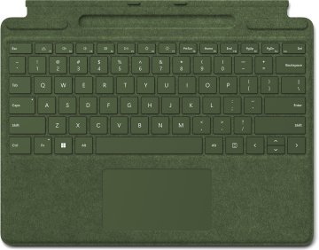 Microsoft Surface Pro Keyboard Verde Microsoft Cover port QWERTY Italiano